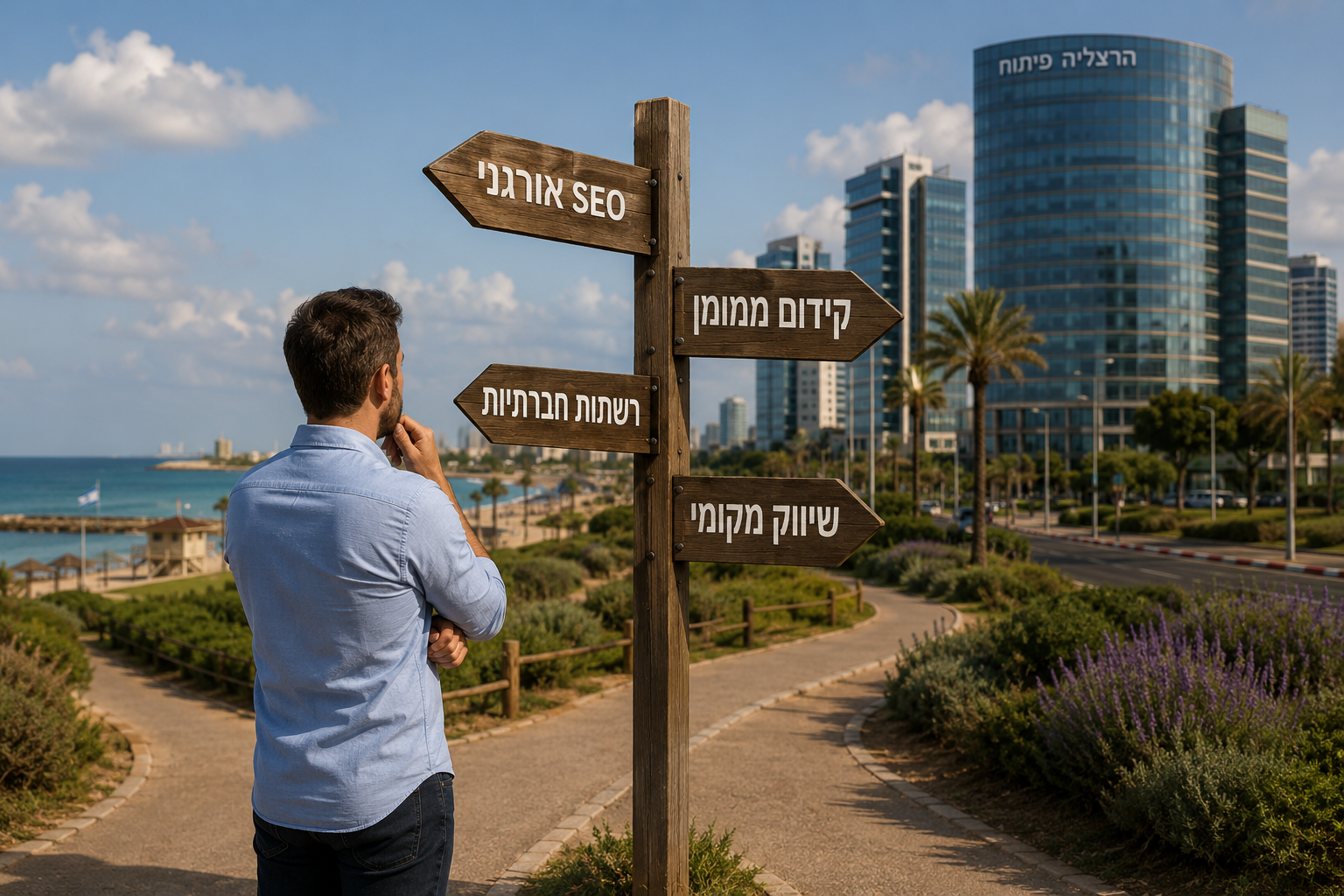 מה ההבדל בין קידום דיגיטלי לקידום מסורתי בשרון