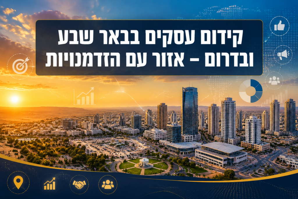קידום עסקים בבאר שבע ובדרום – אזור עם הזדמנויות