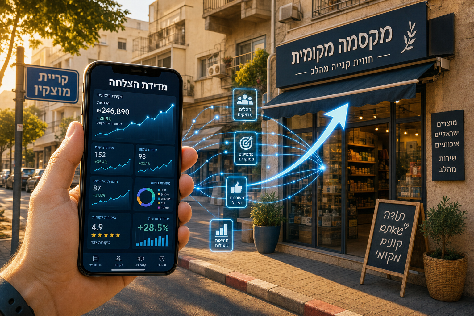 אילו עסקים הכי נהנים מקידום בגליל מערבי