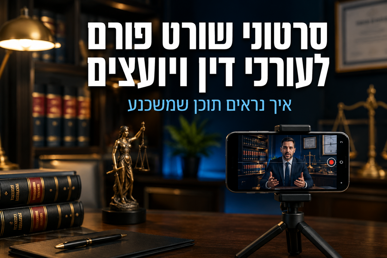 סרטוני שורט פורם לעורכי דין ויועצים – איך נראים תוכן שמשכנע