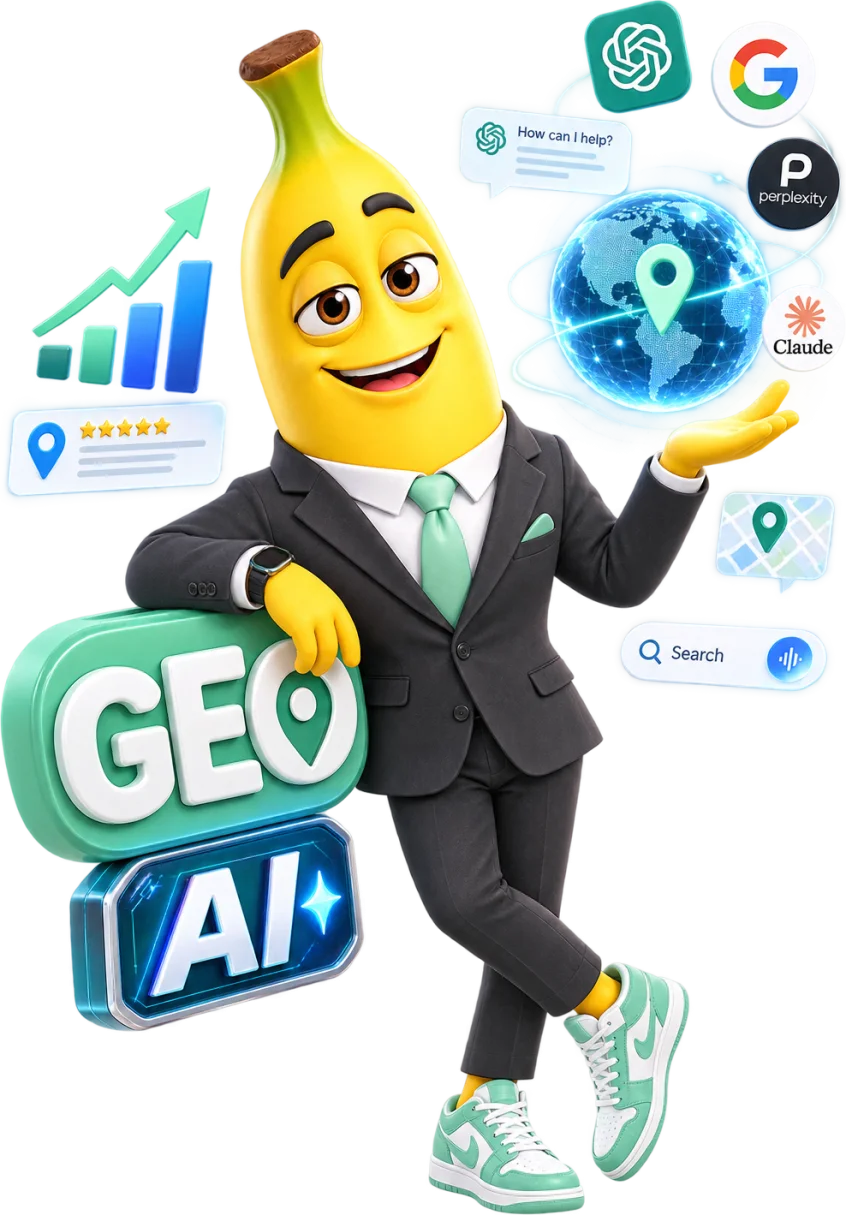 בננת בידרנט — קידום במנועי AI (GEO)